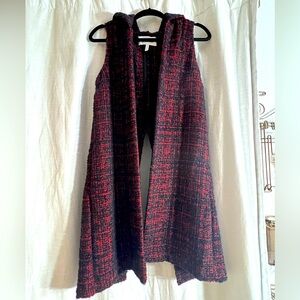 BCBG Generation Boucle Hooded Vest